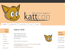 Tablet Screenshot of kattcon.se